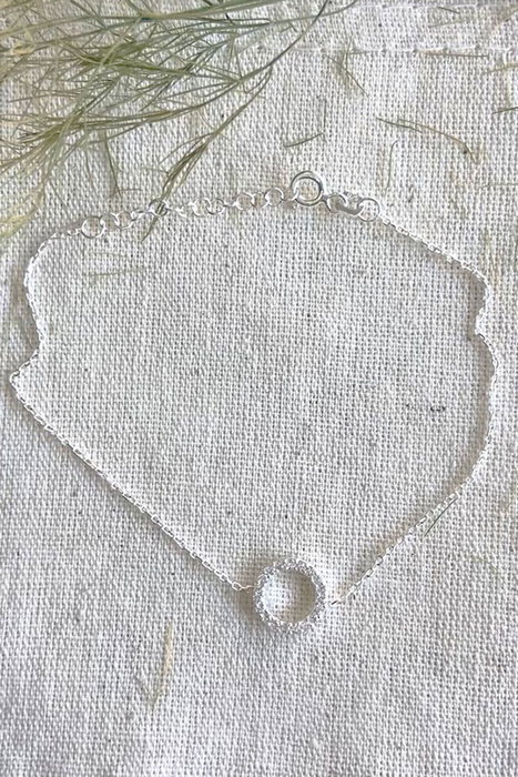 Heliophilia Silver Pulsera de Plata de Ley 925 con Refuerzo de Rodio